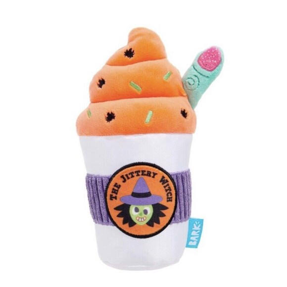 Bark Muttster Madness Witch's Brew Coffee Drink Dog Toy All Size Dog NWT - Picture 1 of 12